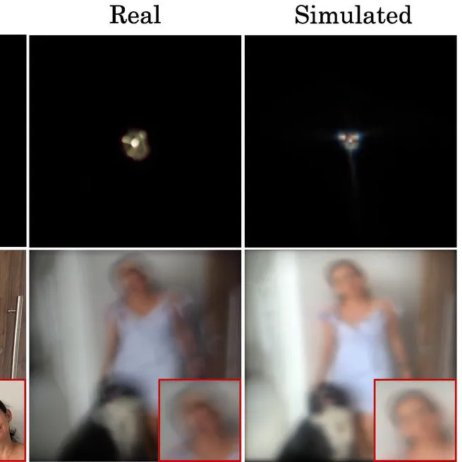 Learning to Describe Scenes via Privacy-aware Designed Optical Lens